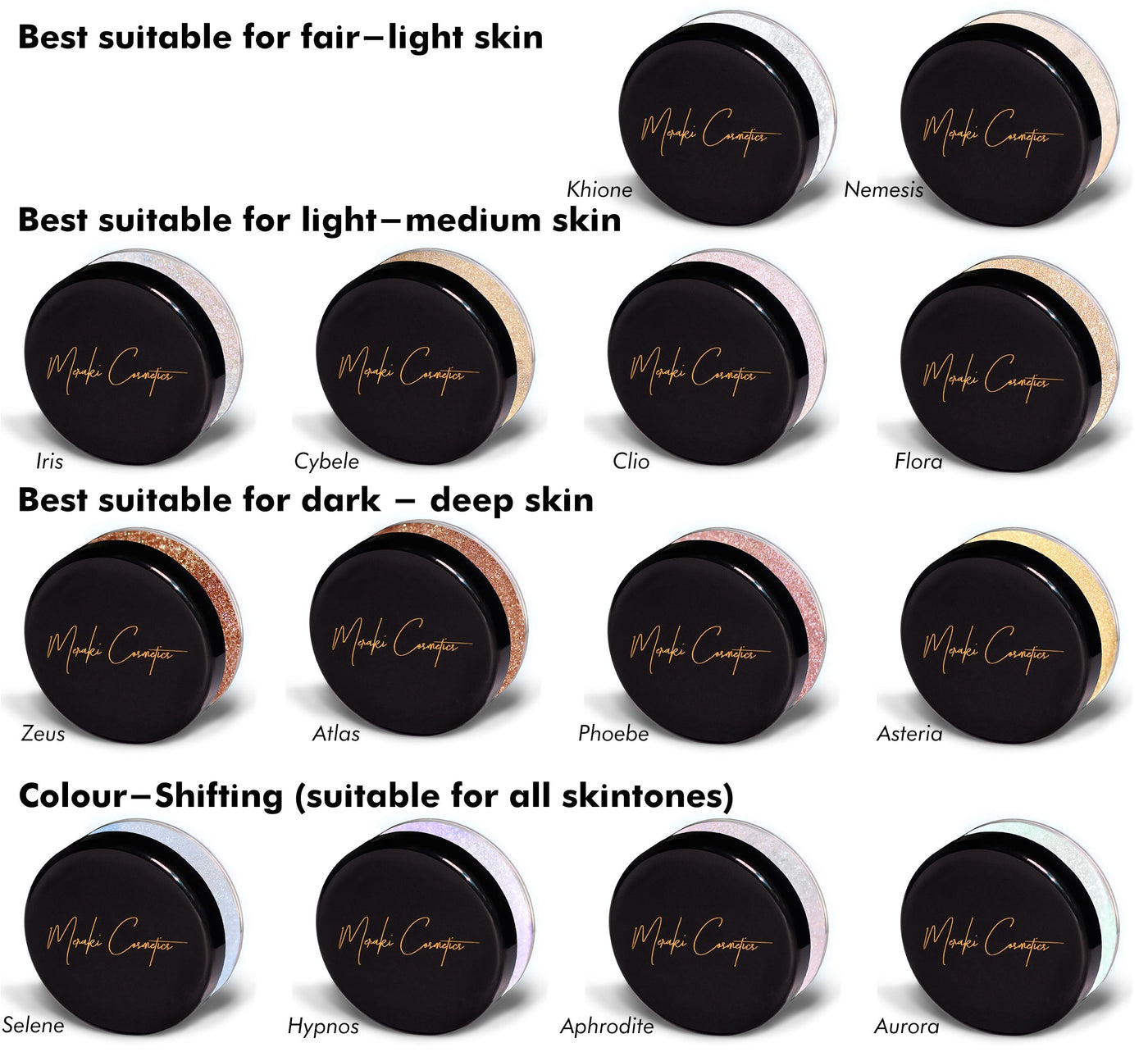 Loose Highlighter - Meraki Cosmetics